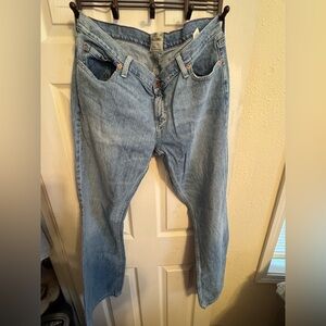 American Eagle Outfitters Light Blue Relaxed Jeans hipster fit